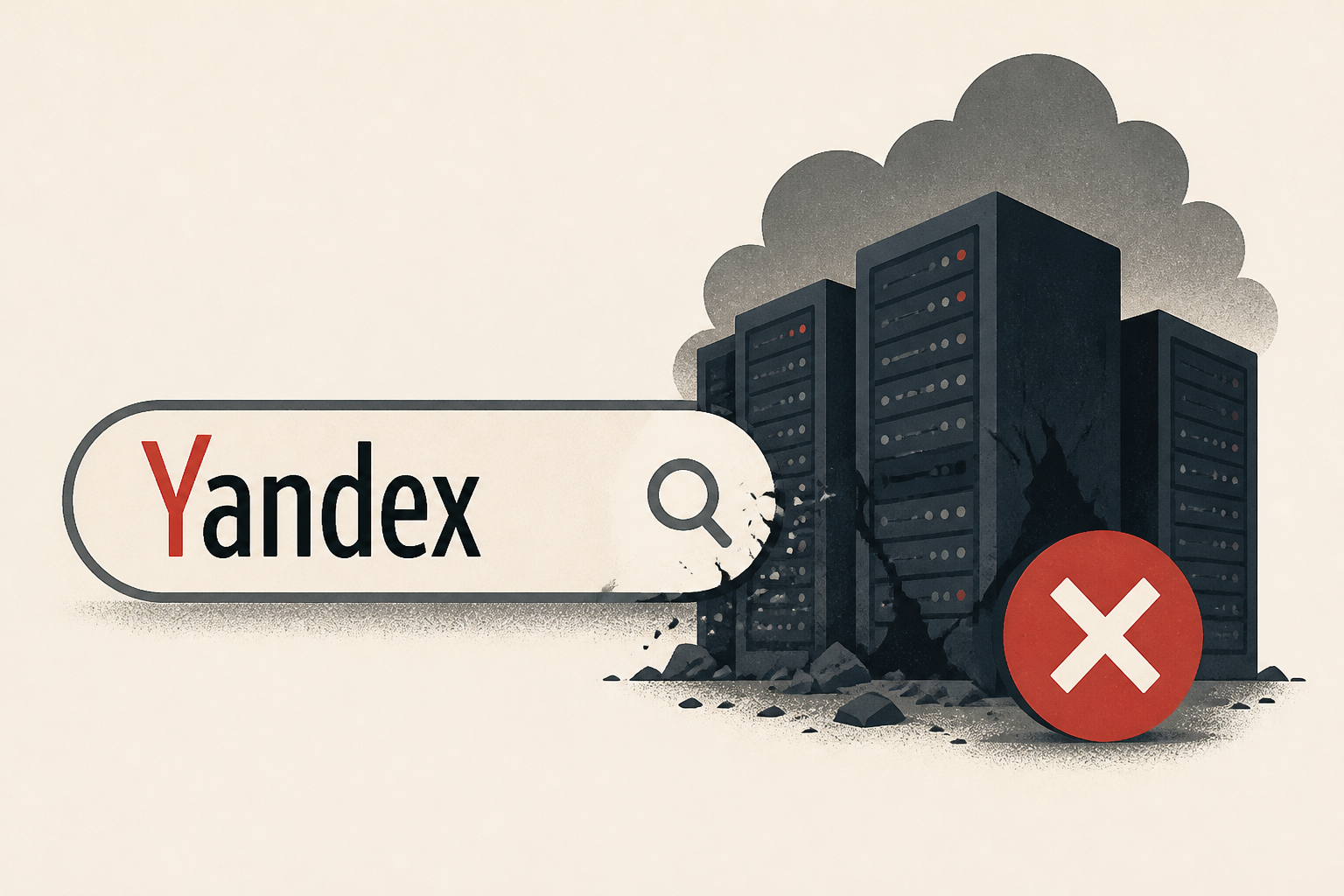 Russian search engine Yandex struggles after Ukrainian strikes on data centres