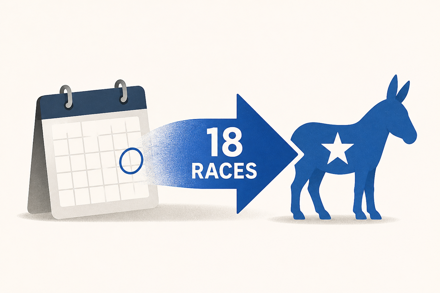Forecast Moves 18 Races Towards Democrats Weeks Before Elections