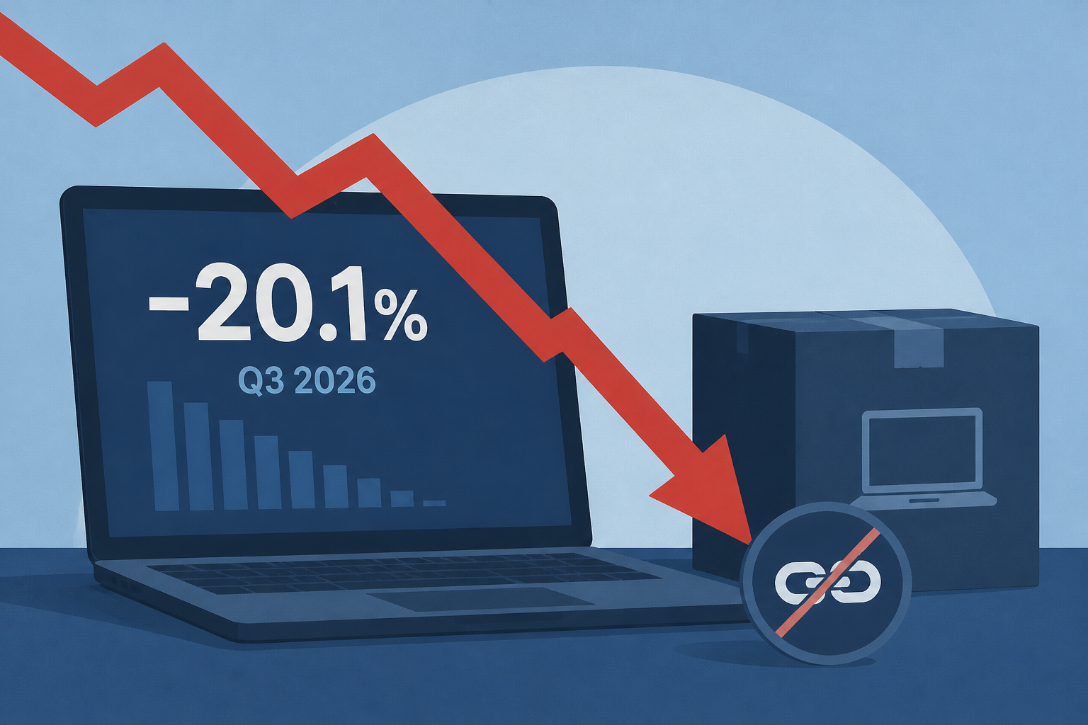 PC Shipments Fell 20.1% In Q3 2026 As Pull-In Hangover And Supply Constraints Pressure Demand