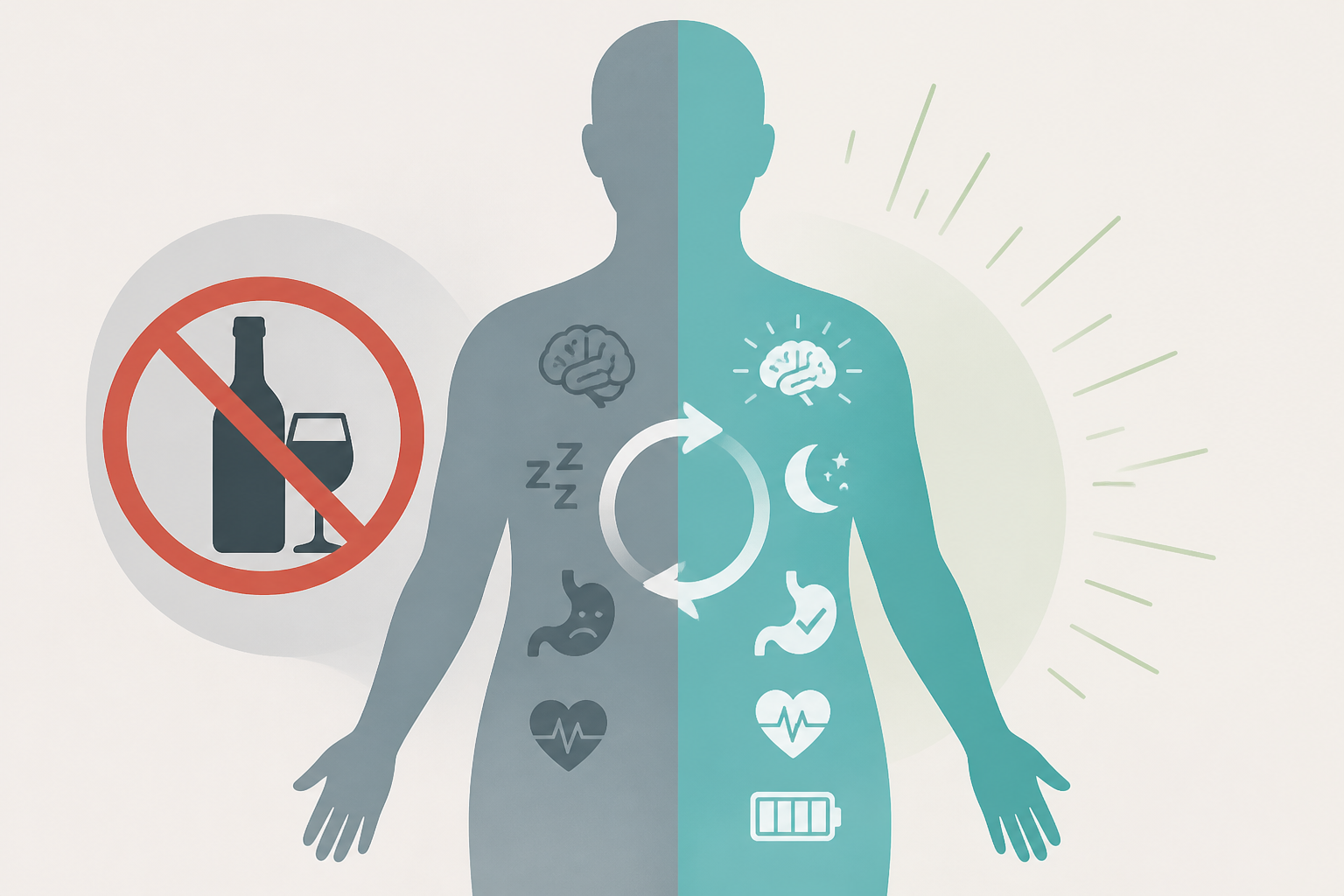 Here’s what happens to your body when you stop drinking alcohol
