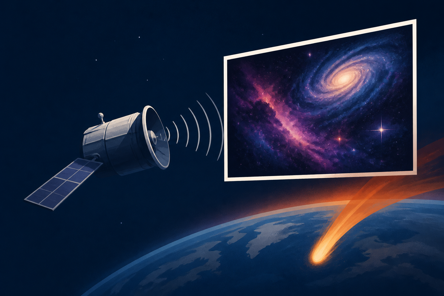 Doomed NASA spacecraft beams back stunning cosmic images weeks before fiery plunge to Earth
