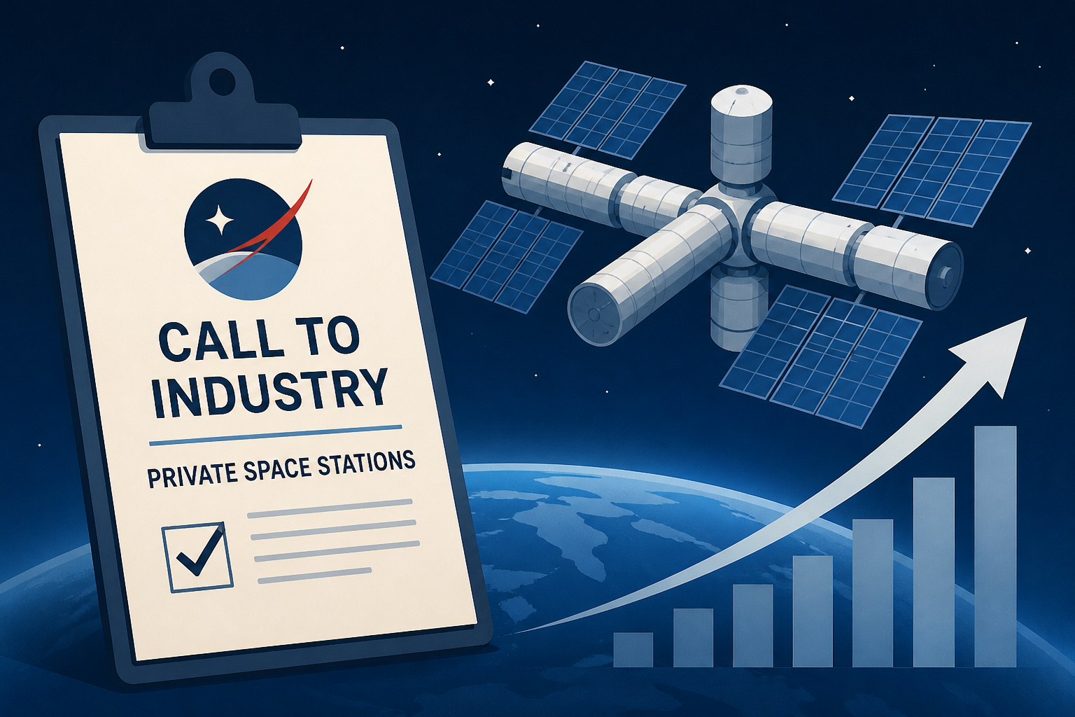 NASA issues long-awaited call to industry for private space stations