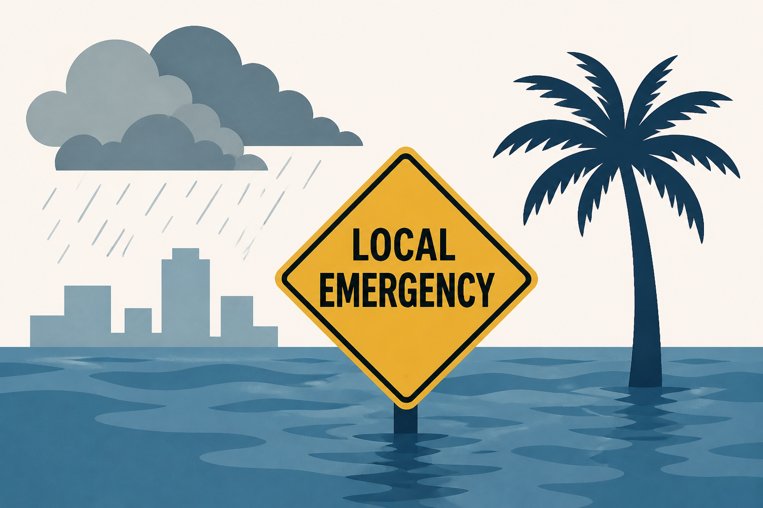 Newport Beach declares local emergency after high tide from Tropical Storm Rachel floods streets