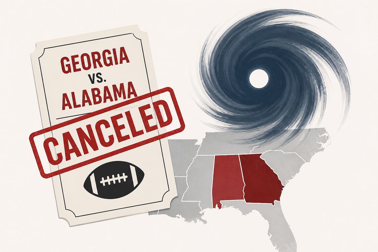 President Donald Trump cancels plans to attend Georgia vs. Alabama due to Hurricane Isaias
