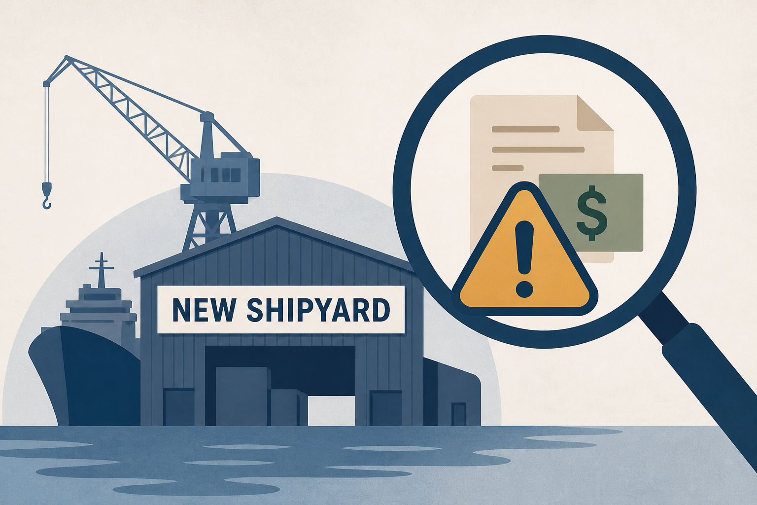New shipyard announced amid earlier Democratic concerns about potential conflicts of interest