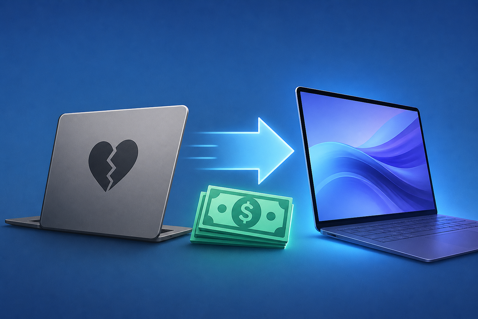 Microsoft wants you to "break up with your MacBook" for a Surface Laptop Ultra, and it's paying big bucks to make it happen