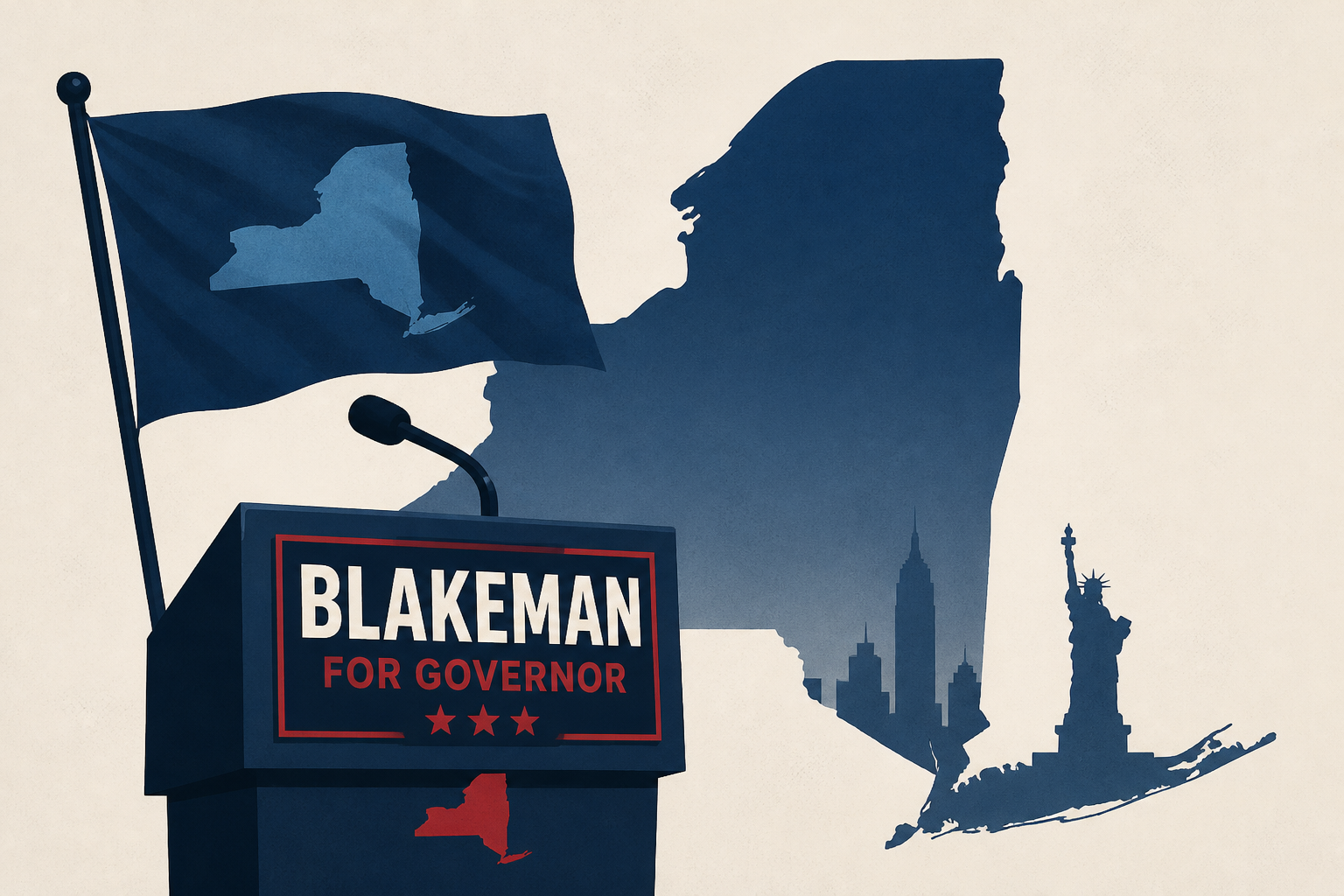 Trump rallies in New York for Blakeman to unseat Democrat Gov. Hochul