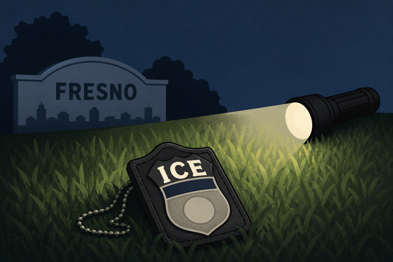 Off-duty ICE agent found sleeping on Fresno lawn shot after assaulting man, authorities say