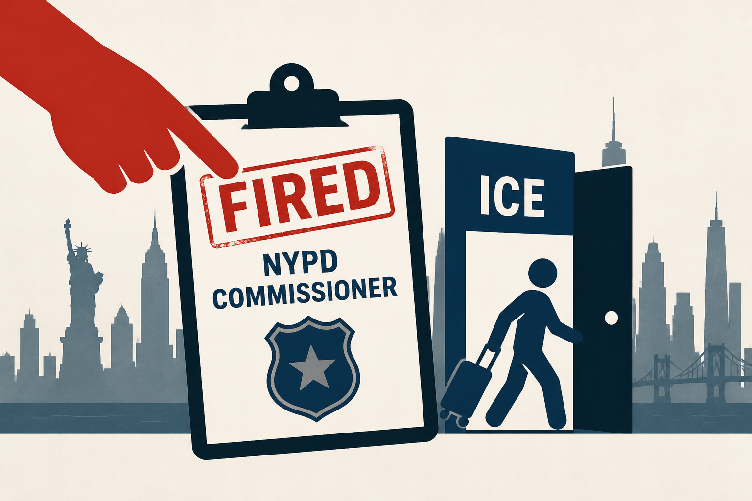 DSA to Mamdani: Fire NYPD commissioner if ICE doesn't leave NYC