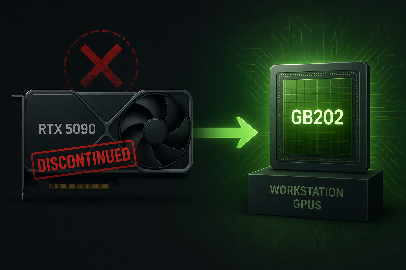 NVIDIA Reportedly Ending the RTX 5090, Reserves GB202 Silicon for Workstation GPUs