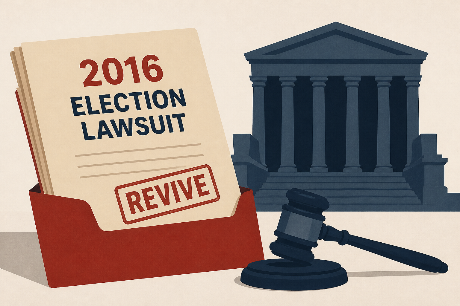 Trump asks Supreme Court to revive his 2016 election lawsuit against Hillary Clinton