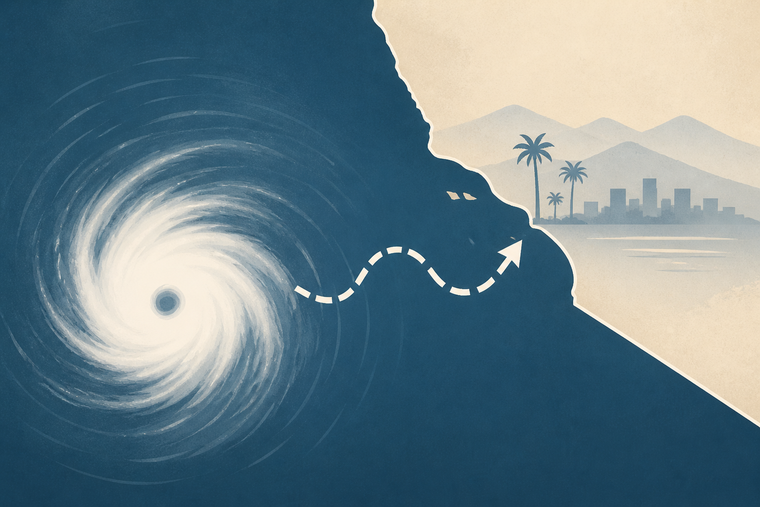 Tropical Storm Rachel is behaving unusually. What that means for SoCal