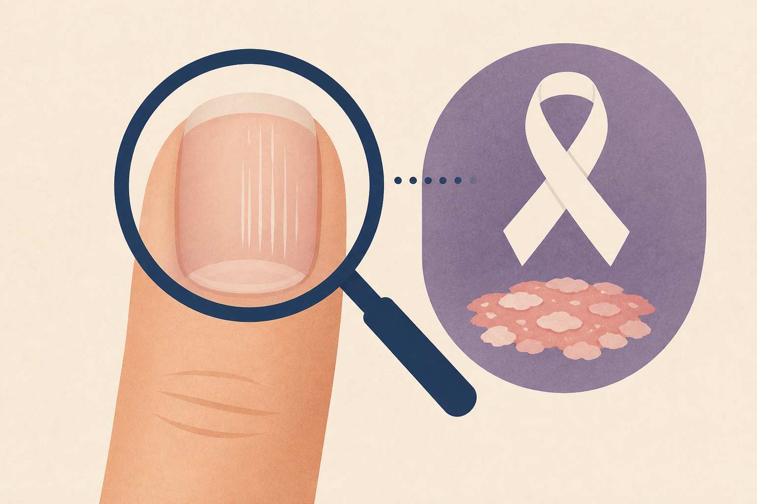 A symptom in your fingernail could point to cancer, psoriasis