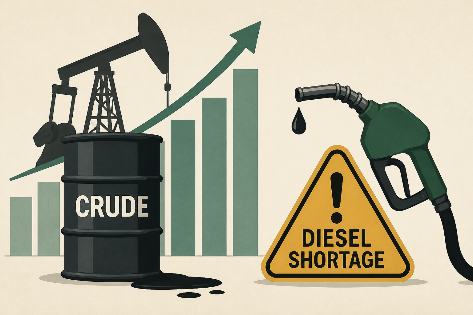 Why Record Crude Output Can’t Solve America’s Diesel Crisis