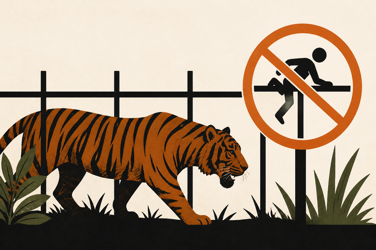Man attacked by tiger in England after entering enclosure at wildlife park