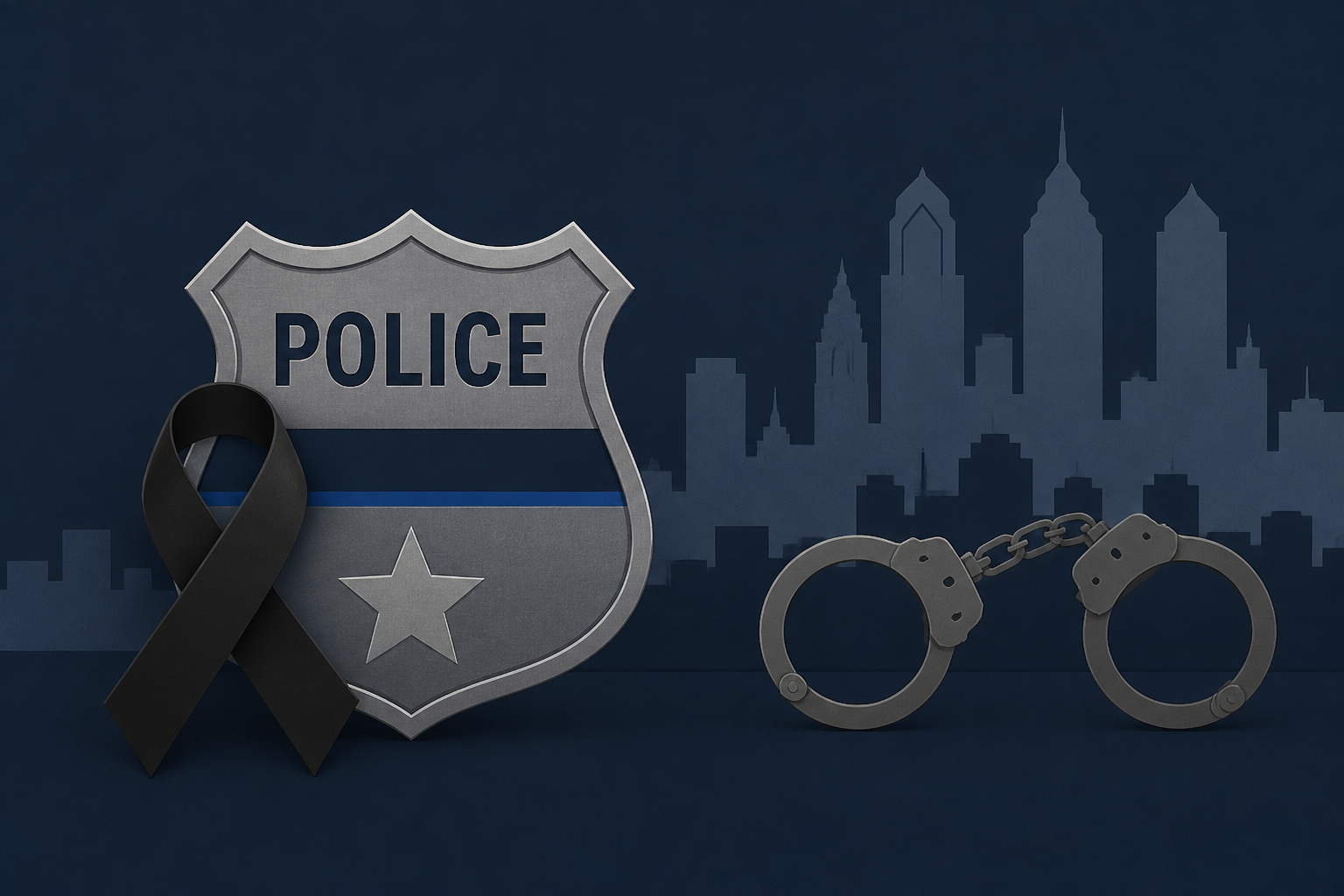 Police officer shot and killed in West Philadelphia, man arrested