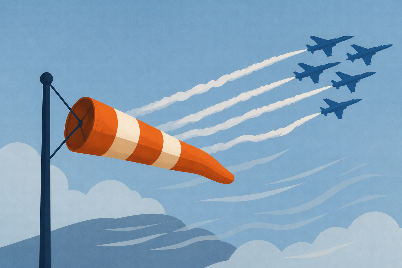 Blue Angels show could be impacted by high winds today
