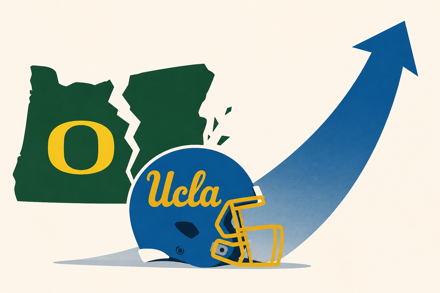 UCLA stuns Oregon to stay unbeaten and make its playoff case