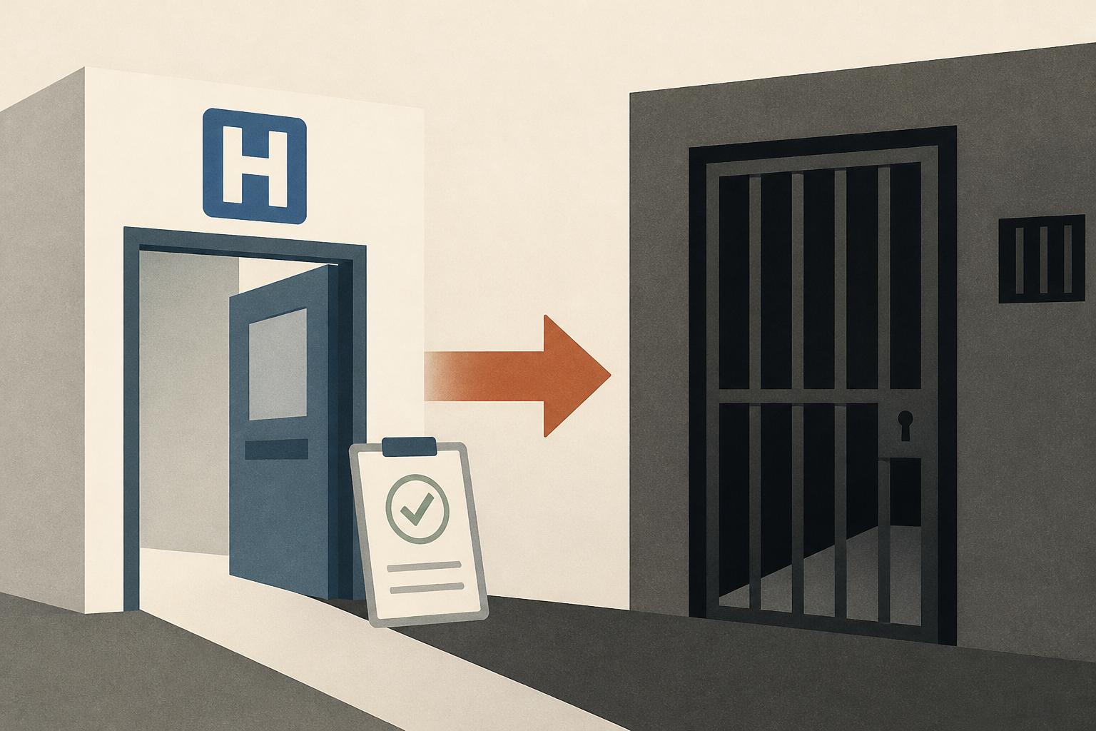 Christa Pike discharged from the hospital and back in prison