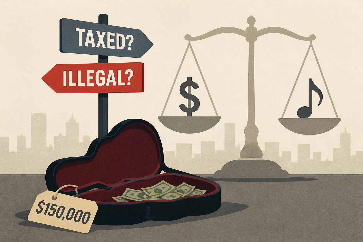 The Naked Cowboy’s $150,000 Question: Who Taxes the Art of Busking, and Who Decides When It’s Illegal?