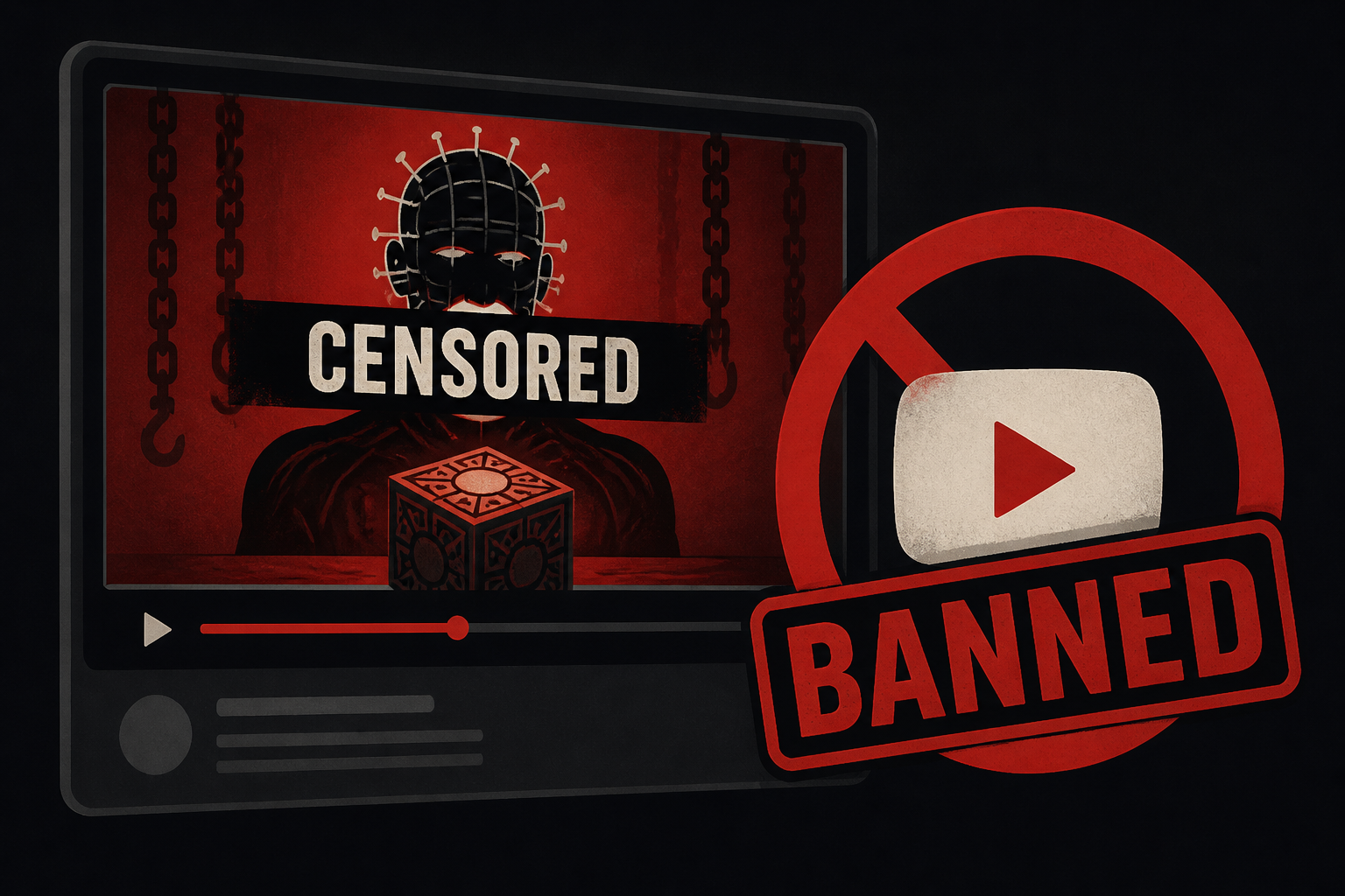 YouTuber Banned for Censored Hellraiser Game Footage