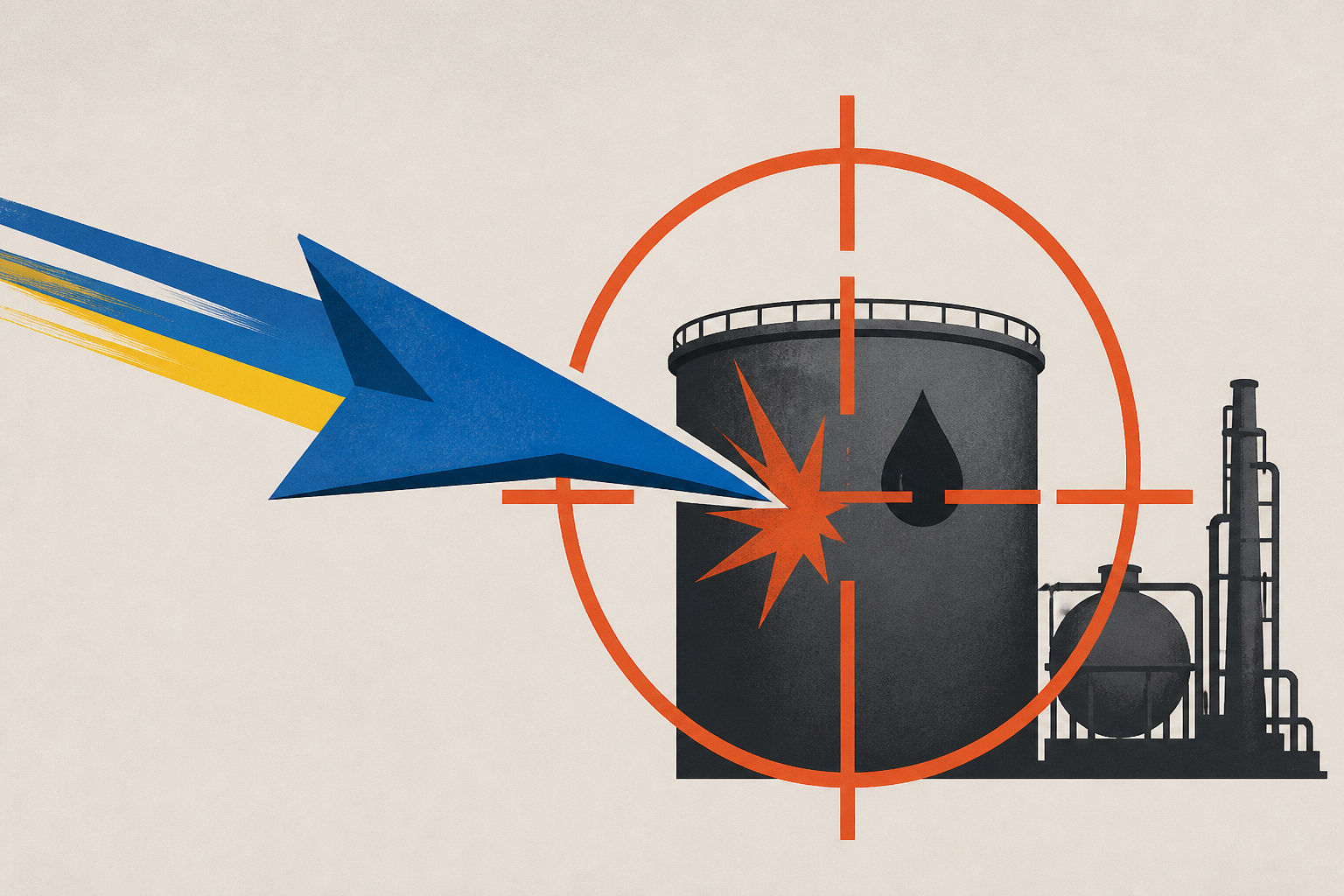 Ukraine Strikes Major Russian Oil Hub Hours After Trump's Deal With Putin