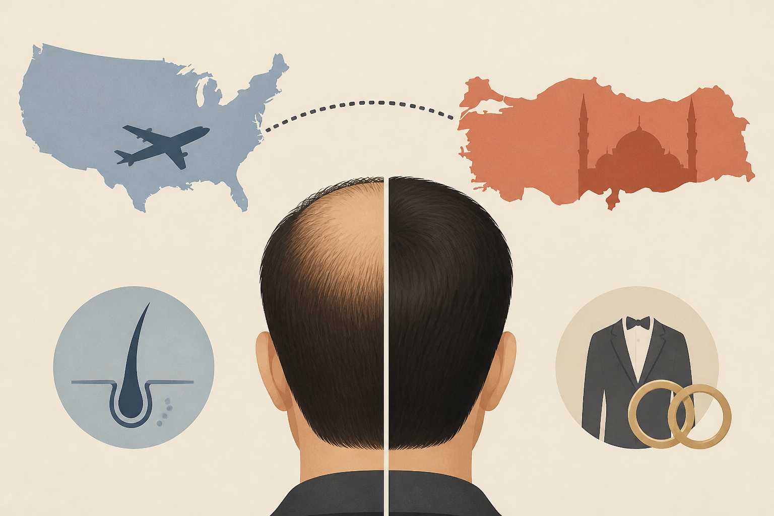 I Flew From the US to Turkey for a Hair Transplant Before My Wedding