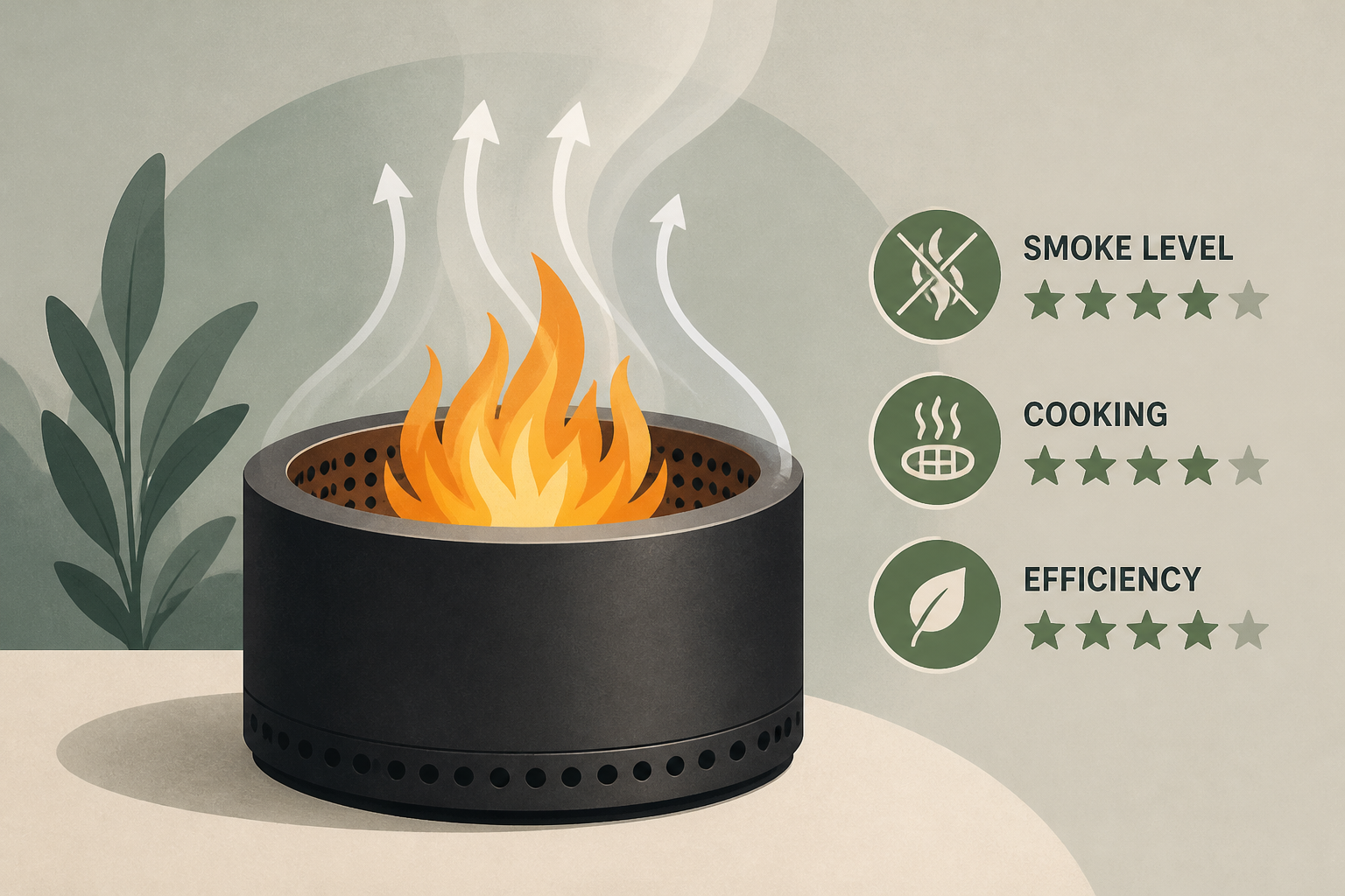 The best smokeless fire pits - reviewed for smoke level, cooking and efficiency