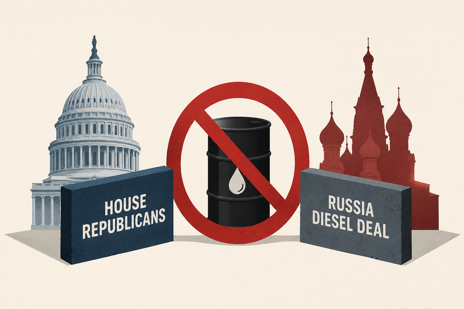House Republicans Move To Block Trump's Russia Diesel Deal