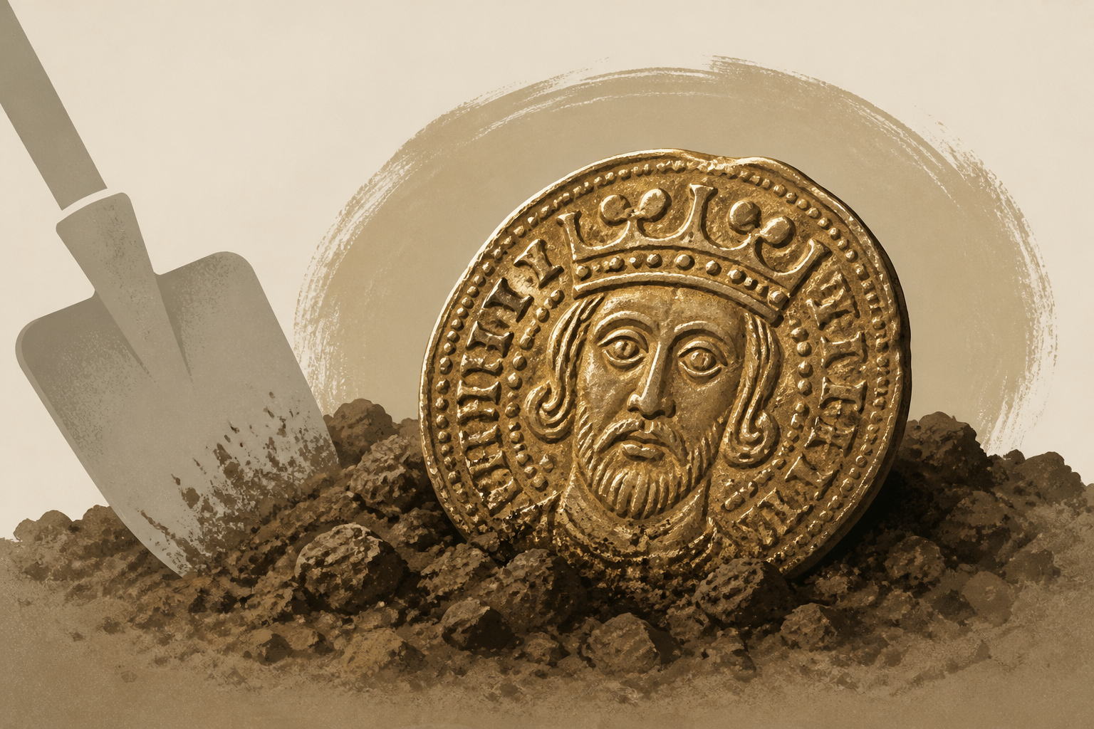 Rare coin bearing face of king with infamous nickname unearthed after 1,000 years