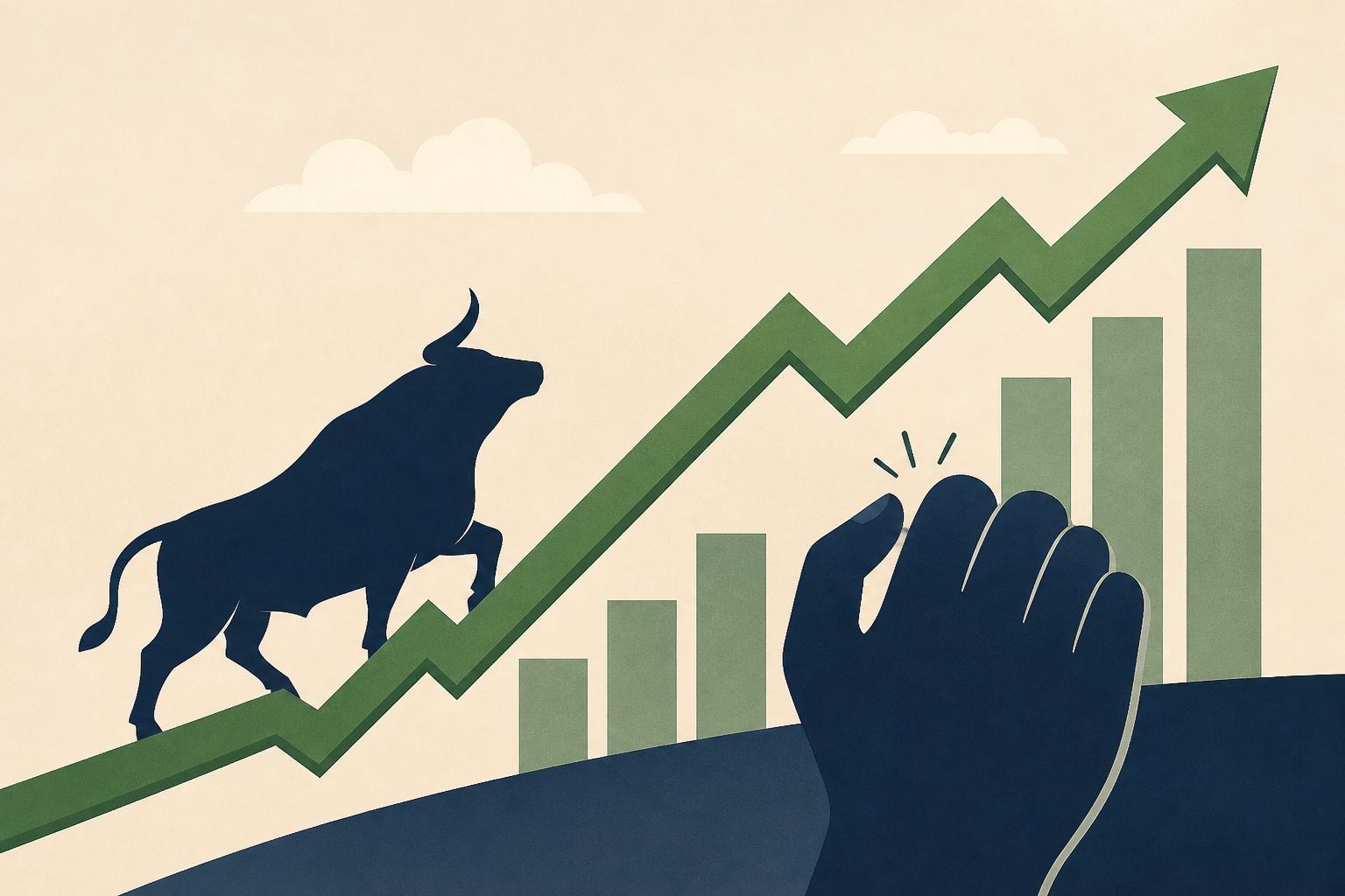 Stocks Are at Record Highs for All the Right Reasons. Investors Are Still Biting Their Nails.