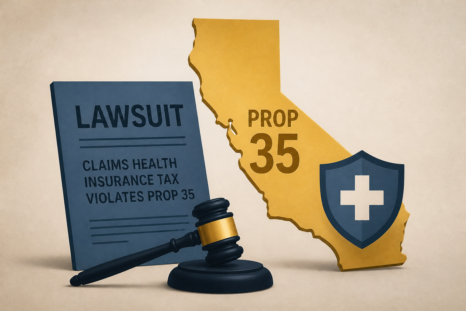 Newsom faces lawsuit claiming health insurance tax violates Prop 35