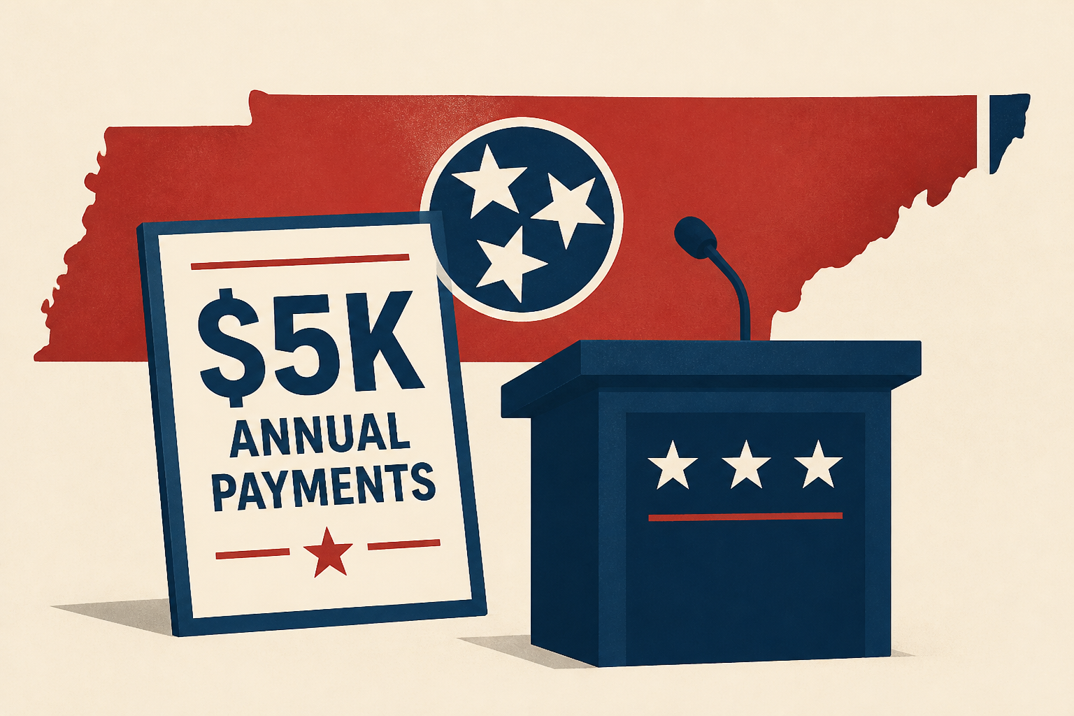 President Trump promises $5K annual payments, rallies Tennessee Republicans in Clarksville