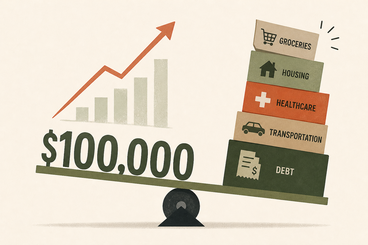 Why are Americans struggling on $100,000? This breakdown offers clues