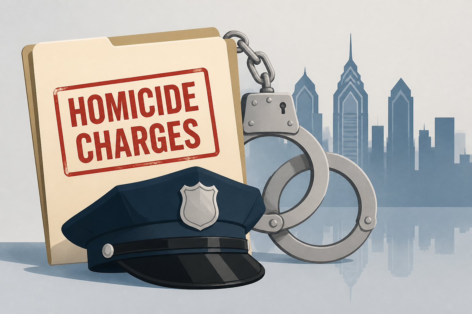 City employee charged with homicide in the shooting of 2 Philly cops