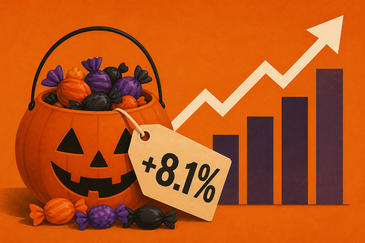 Halloween candy prices jump 8.1% as Americans stock up