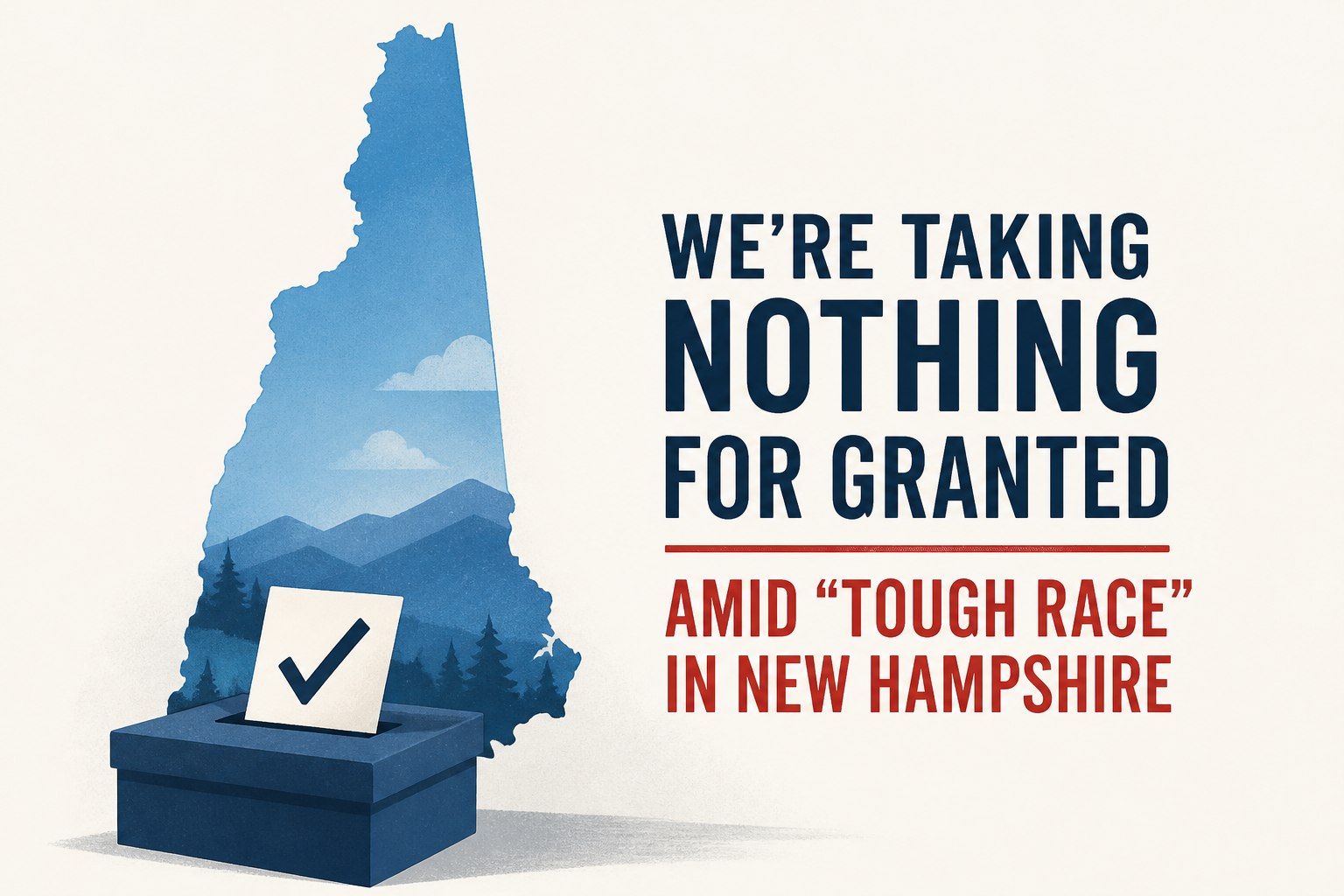 Democrat Chris Pappas says "we're taking nothing for granted" amid "tough race" in New Hampshire