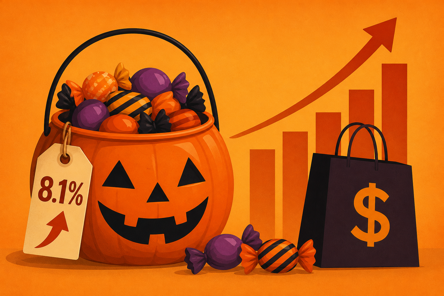 Halloween candy prices jump 8.1% as Americans prepare to spend billions on treats