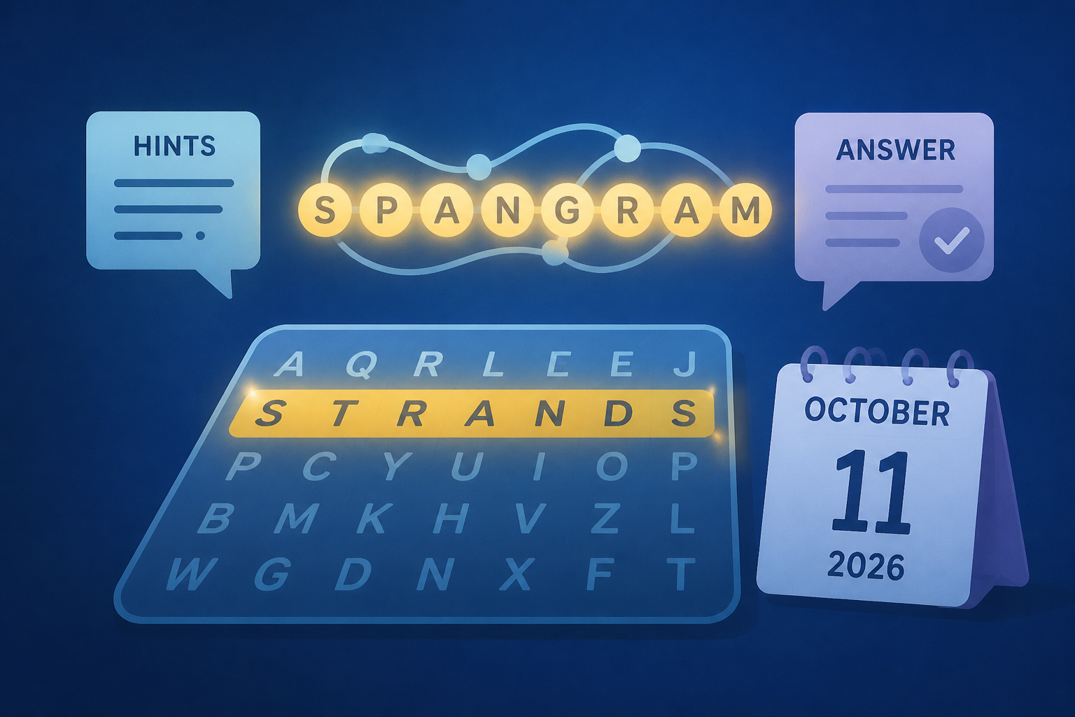 Strands NYT Hints, Spangram, and Answer for Today, October 11, 2026