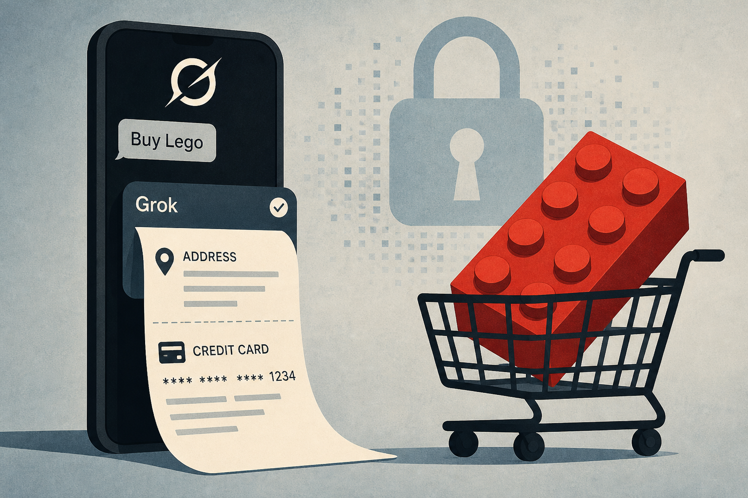 Elon Musk asks Grok to buy Lego, accidentally exposes addresses and credit card detai