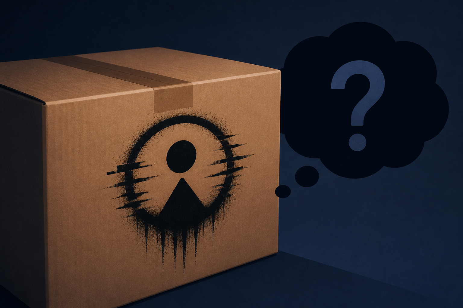 Something strange appeared on his package. I do not like where this is going.
