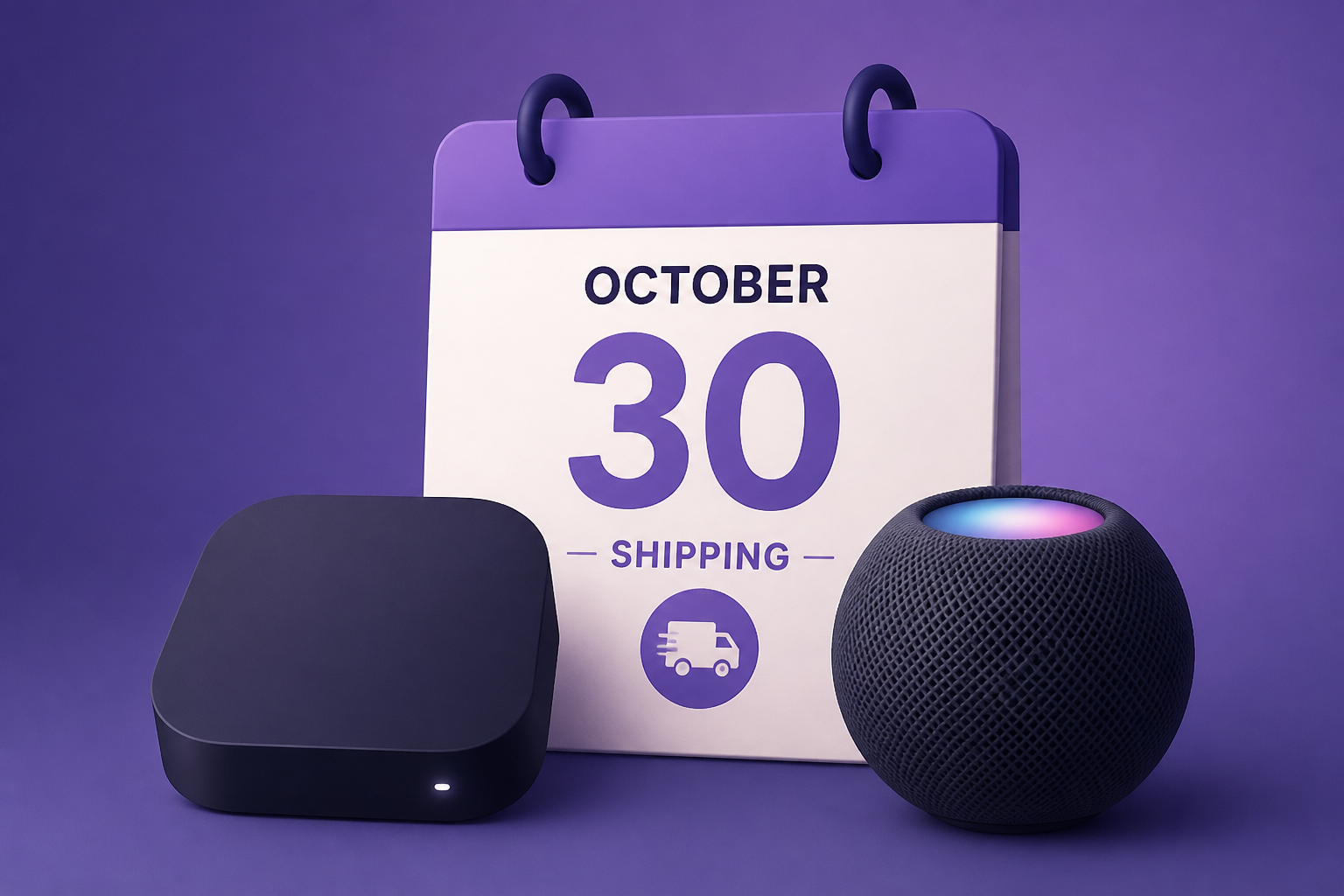New Apple TV 4K and HomePod Mini to Ship on October 30