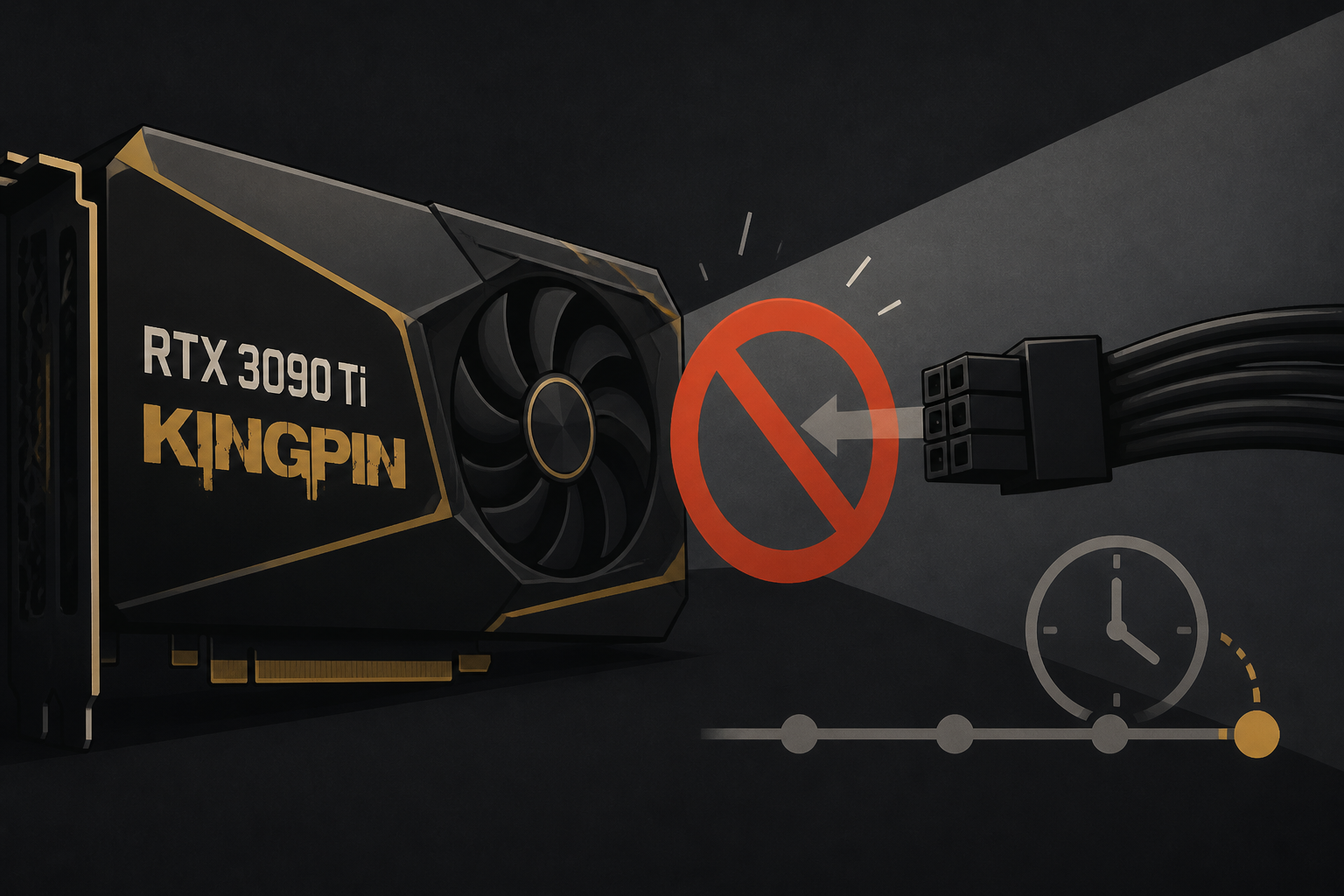 KINGPIN Says NVIDIA Tried To Force A Single Power Connector On RTX 3090 Ti KINGPIN, Screwing Up Its Production Timeline