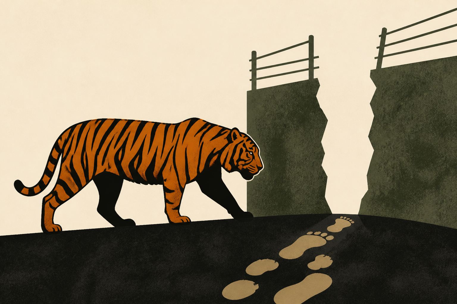 Tiger kills man who entered its enclosure at English wildlife park