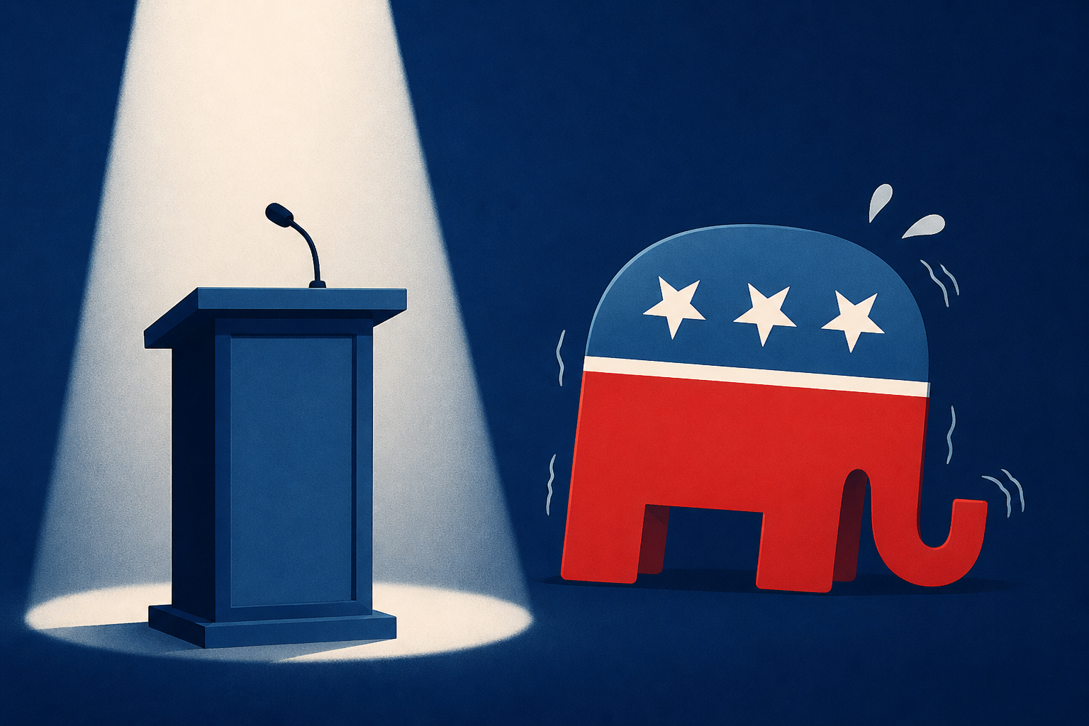 Darline Graham returns to the debate stage as GOP nerves hit overdrive