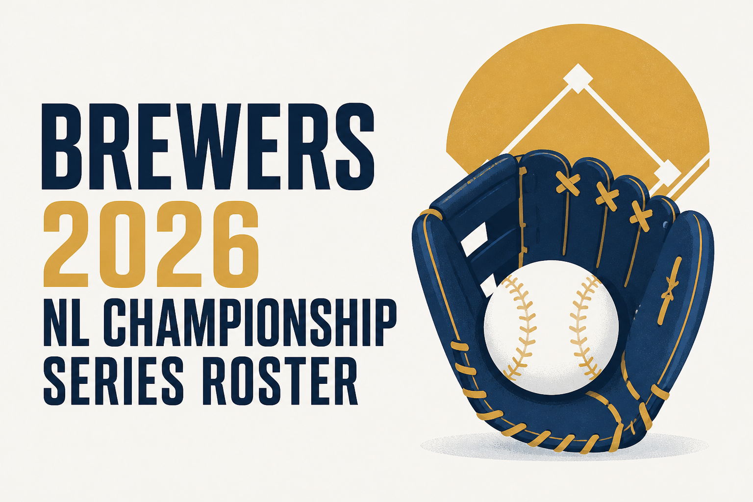 Brewers 2026 NL Championship Series roster