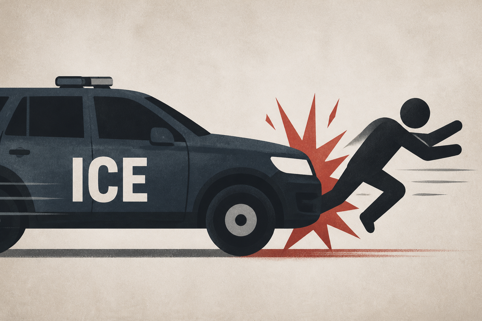 ICE agent strikes man with car during pursuit in Texas, authorities say: VIDEO