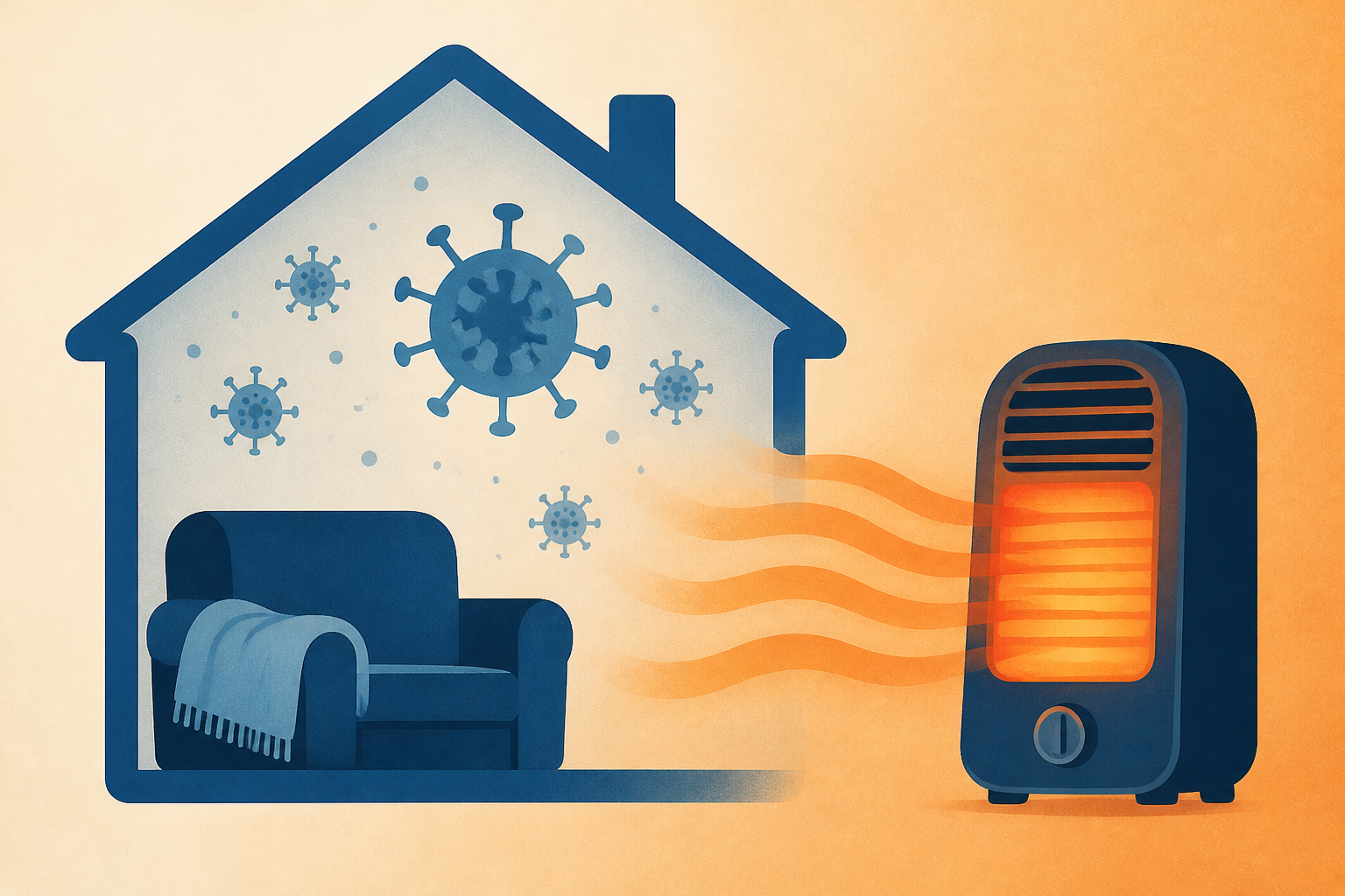 Does everyone in your home get sick once you turn on the heat?