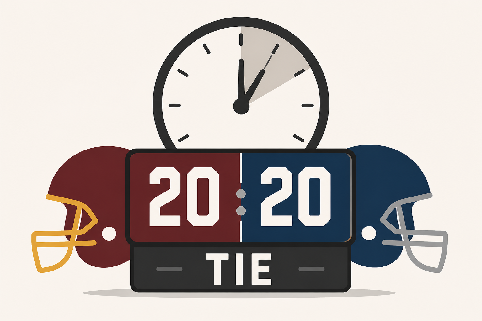 Commanders vs. Giants ends in tie after Washington's overtime clock-management blunder