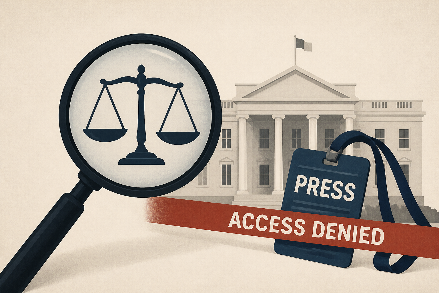 DOJ probes TV networks as White House press-access fight escalates